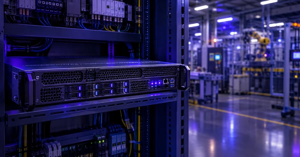 Edge Server for Factory IoT & SCADA Monitoring in India